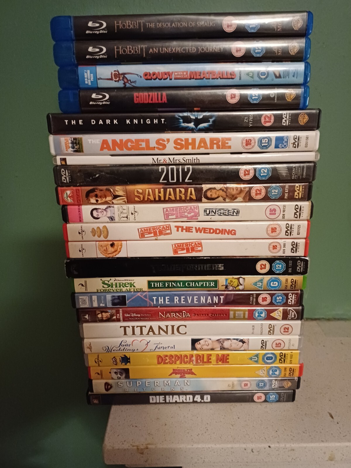18 Dvds And 4 Blu Rays eBay