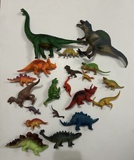 Lot 20 PVC Plastic Dinosaur Play Toy Figures Small Medium