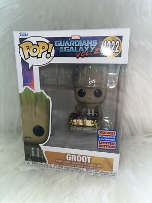 Funko POP! Marvel I am Groot Groot 1222 Action Figure. Limited