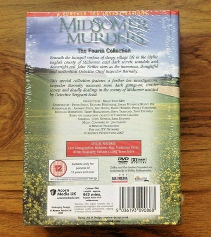 Midsomer Murders : The Fourth Collection - A Further 10 Investigations DVD Crime - Image 2 of 2