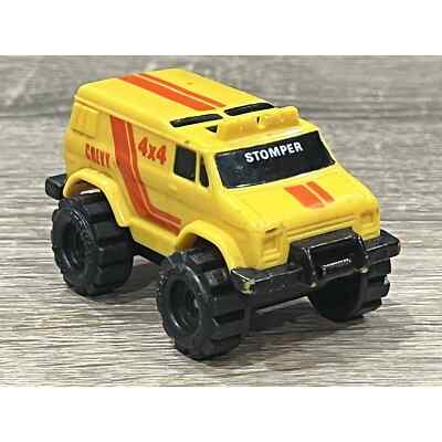 Vintage 1986 SCHAPER Stomper Yellow Chevrolet Chevy Van 4x4 McDonalds