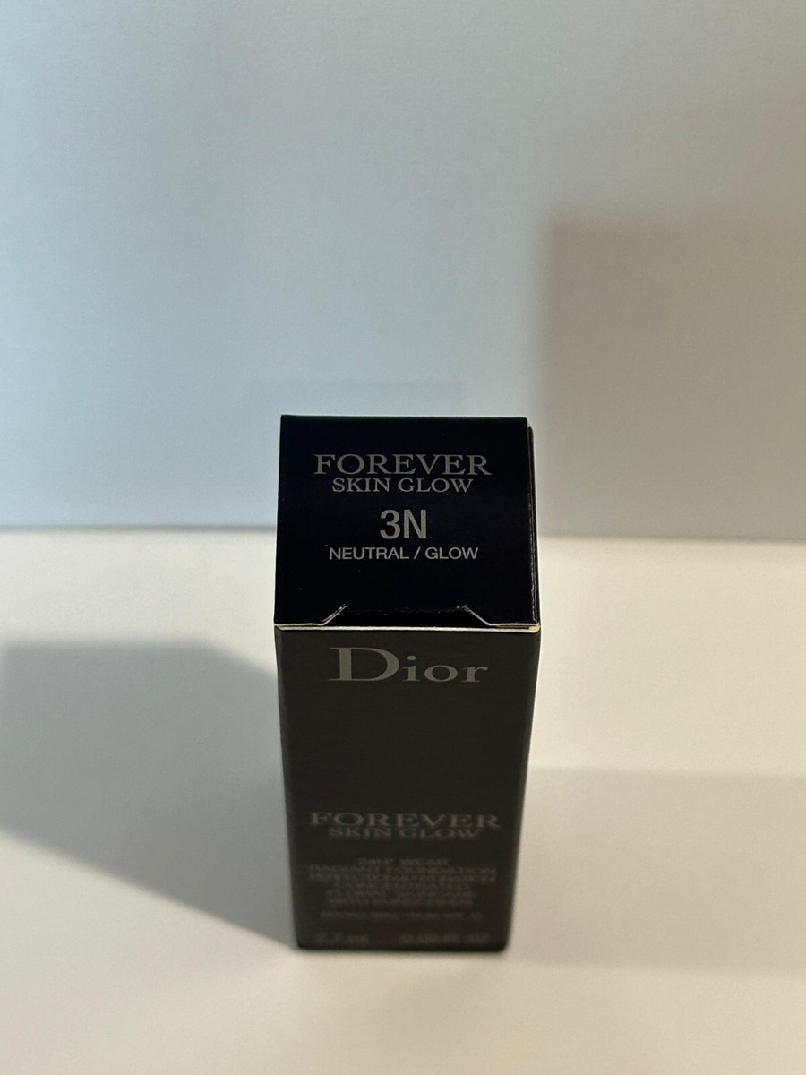 Dior Forever Skin Glow 24H Wear Radiant Foundation 3N 2.7ml/0.09