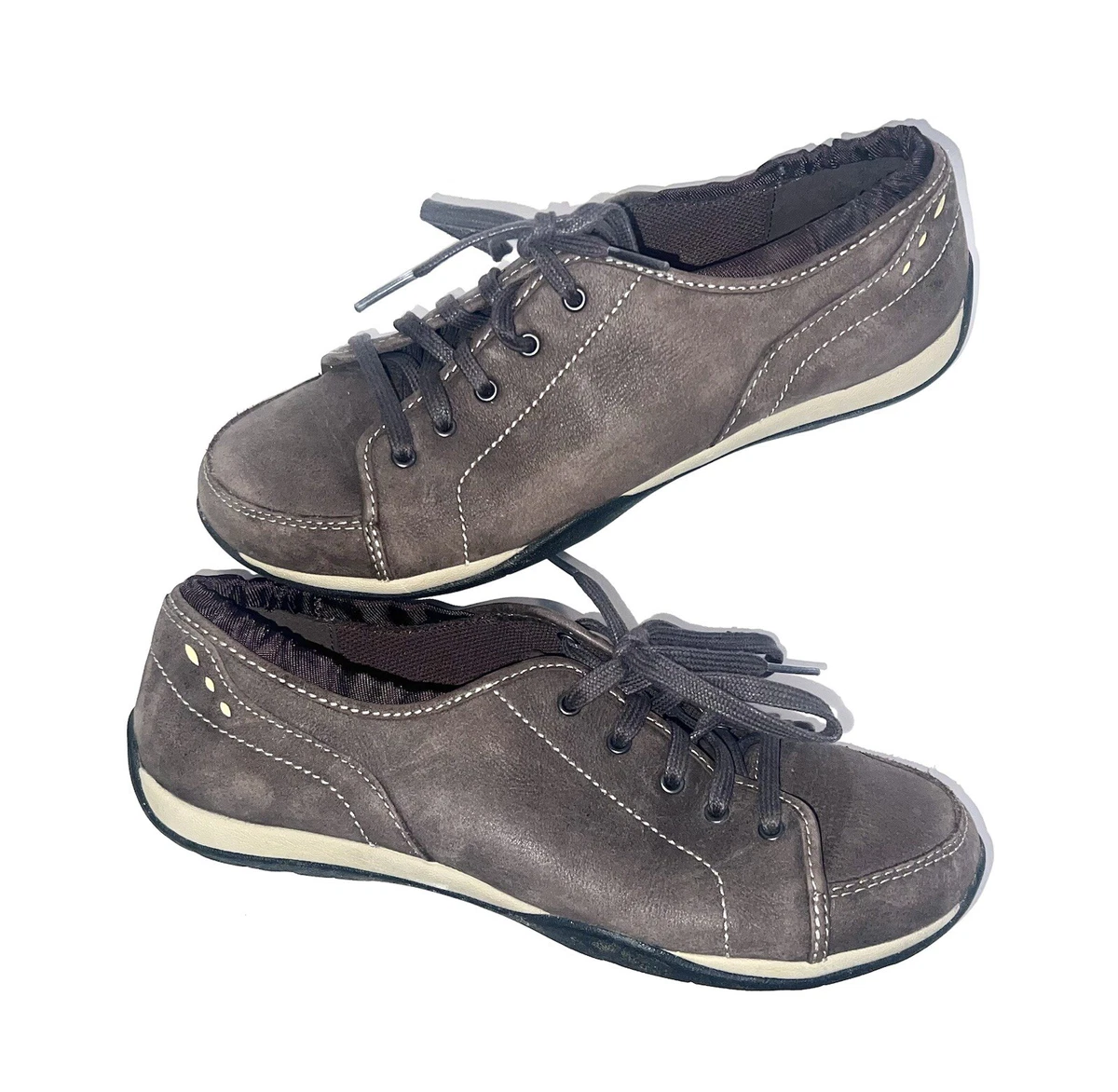 L.L. Bean Women’s Black and Gray Athletic Lace-Up Shoes L.L. Bean W Width Lace Up Athletic Shoes for Women for sale  main image 2