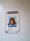 FKS SOCCER STARS TRUMP CARD 1977-78 STAN BOWLES No 14 (SERIES ONE) EXC!
