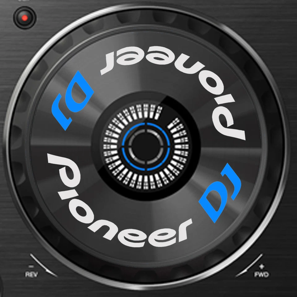PIONEER DJ XDJ RX / RX2 JOG / SLIPMAT GRÁFICOS / PEGATINAS - CDJ DDJ DJM