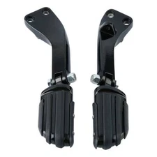 Passenger Foot Pegs Mount Fit For Harley Dyna Street Fat Bob Low Rider 2006-2017