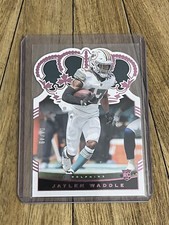 2021 Panini Chronicles Crown Royale - #CR-26 Jaylen Waddle Rookie /49