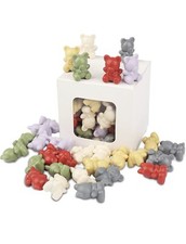 Counting Bears, 60 Pieces, Bright Colors, Math Counters for School, Homeschool
