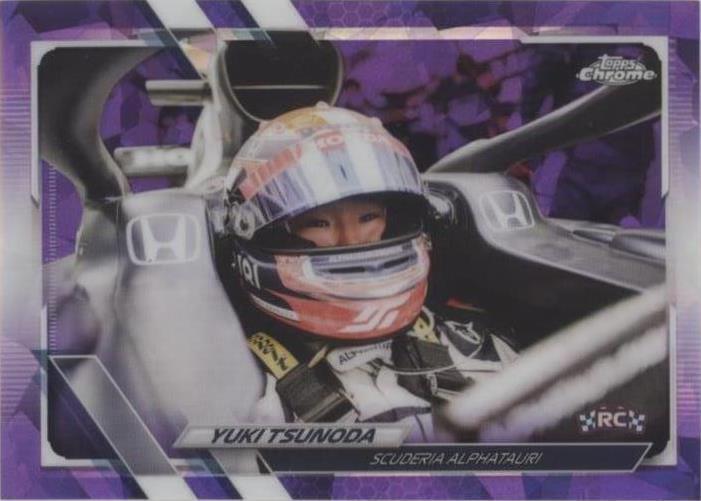 2021 Topps Chrome Sapphire Edition Formula 1 - Yuki Tsunoda #37