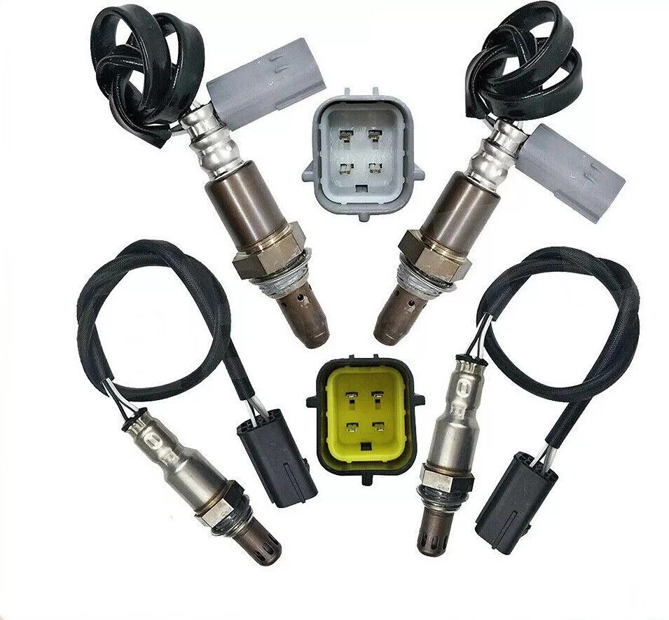 Sensor de oxígeno O2 aguas arriba y aguas abajo 4 piezas para Infiniti G35 2007 sedán de 3,5 L Foto 3 de 4