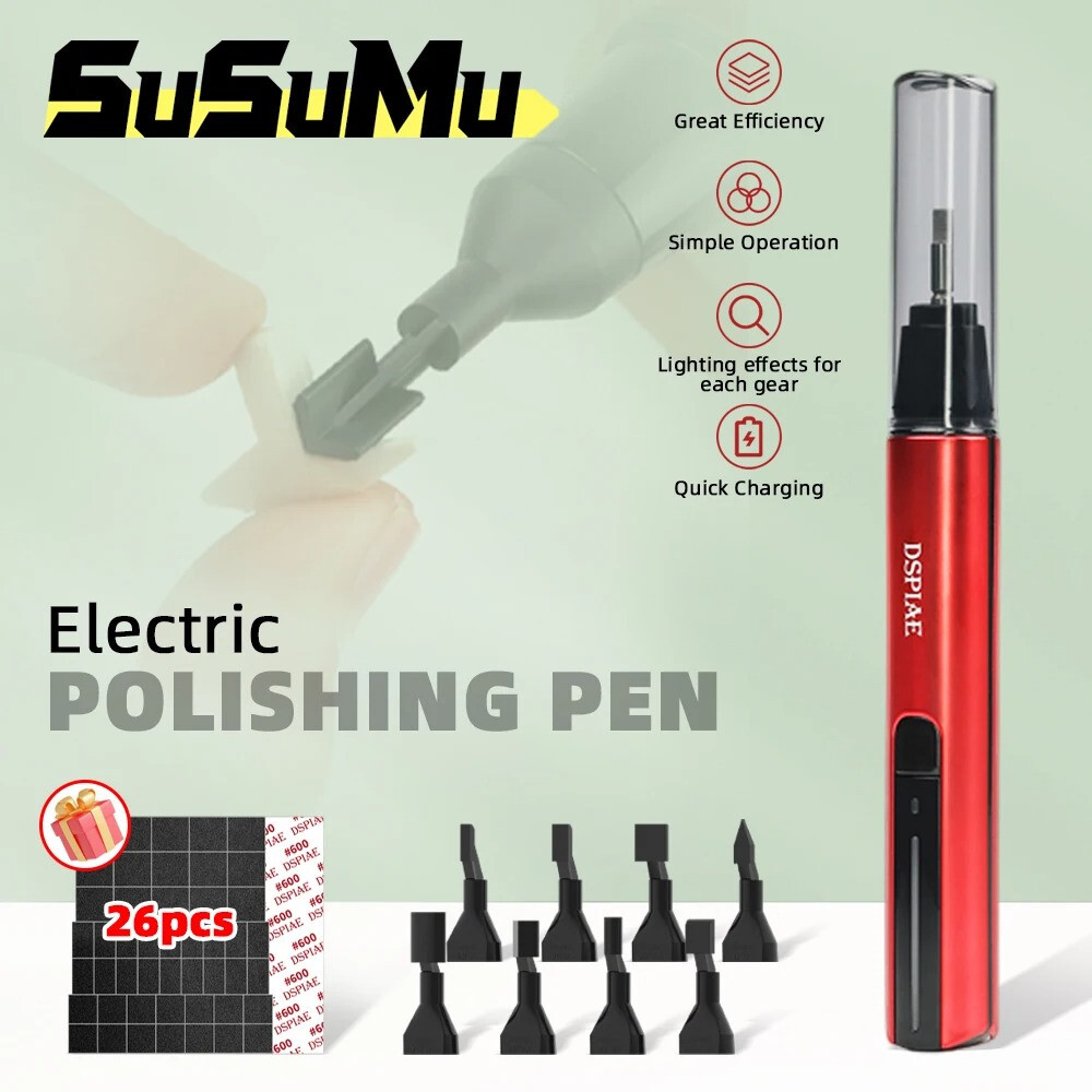 Ponceuse alternative stylo électrique pour ne plus fondre le plastique au modélisme