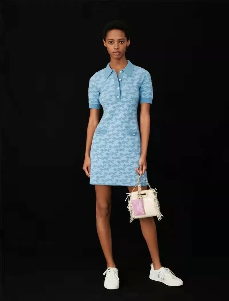 Maje gingham dress hotsell