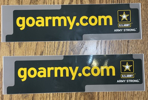 GO ARMY COM BUMPER STICKER Decal EBay
