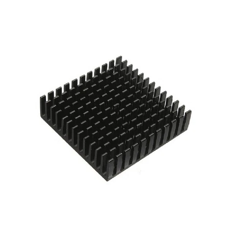 DISSIPATORE ALLUMINIO 43x40x8mm ADESIVO CPU schede processore vga raffreddamento