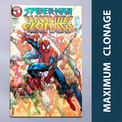1995 Marvel SPIDER-MAN Maximum Clonage Alpha #1 Comic Book
