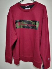 New Champion Mens Large Logo Sweatshirt Mens Powerblend Cozy MSRP 50 48" Chest