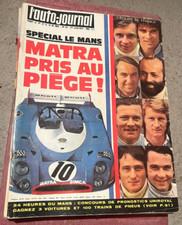 L'AUTO JOURNAL n°10 01/06/1973 BAGHEERA  LADA 1200 VW 420 24h du MANS LORRAINE