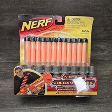 2008 Nerf N-Strike Vulcan EBF-25 Refill Pack 25 Sonic Micro Darts Ammo Belt