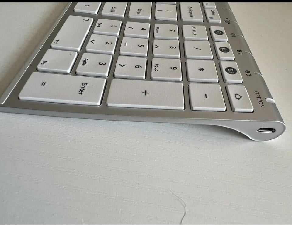 Jelly Comb wireless bluetooth keyboard metallic aluminum slim design K15B-2 - Image 2 of 4