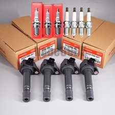 4 Pack Oem Uf582 Ignition Coils Spark Plugs For 2006-2011 Civic 1.8l L4 4 Pack Oem Uf582 Ignition Coils Spark Plugs For 2006-2011 Civic 1.8l L4