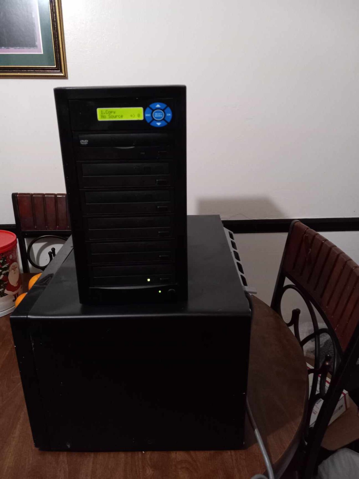 CD DVD Duplicator Burner Copier Burning 1 to 5 Recorder Tower a0104d eBay