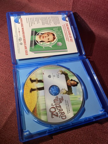 THE WIZARD OF OZ Blu-Ray 2013 W/ Slipcover 75th Anniversary Edition CLEAN - Picture 5 of 6