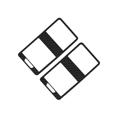 Glossy Carbon Fiber Dashboard Side Vent Outlet Cover Trim For Hummer H3 2006-10 - Imagen 4 de 13