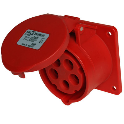 CEE Einbausteckdose 3P+N+E 400V 16A, Nr. 4003.1001
