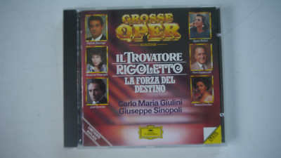Grosse Oper - Auszüge - Il Trovatore / Rigoletto / La Forza del Destino - CD