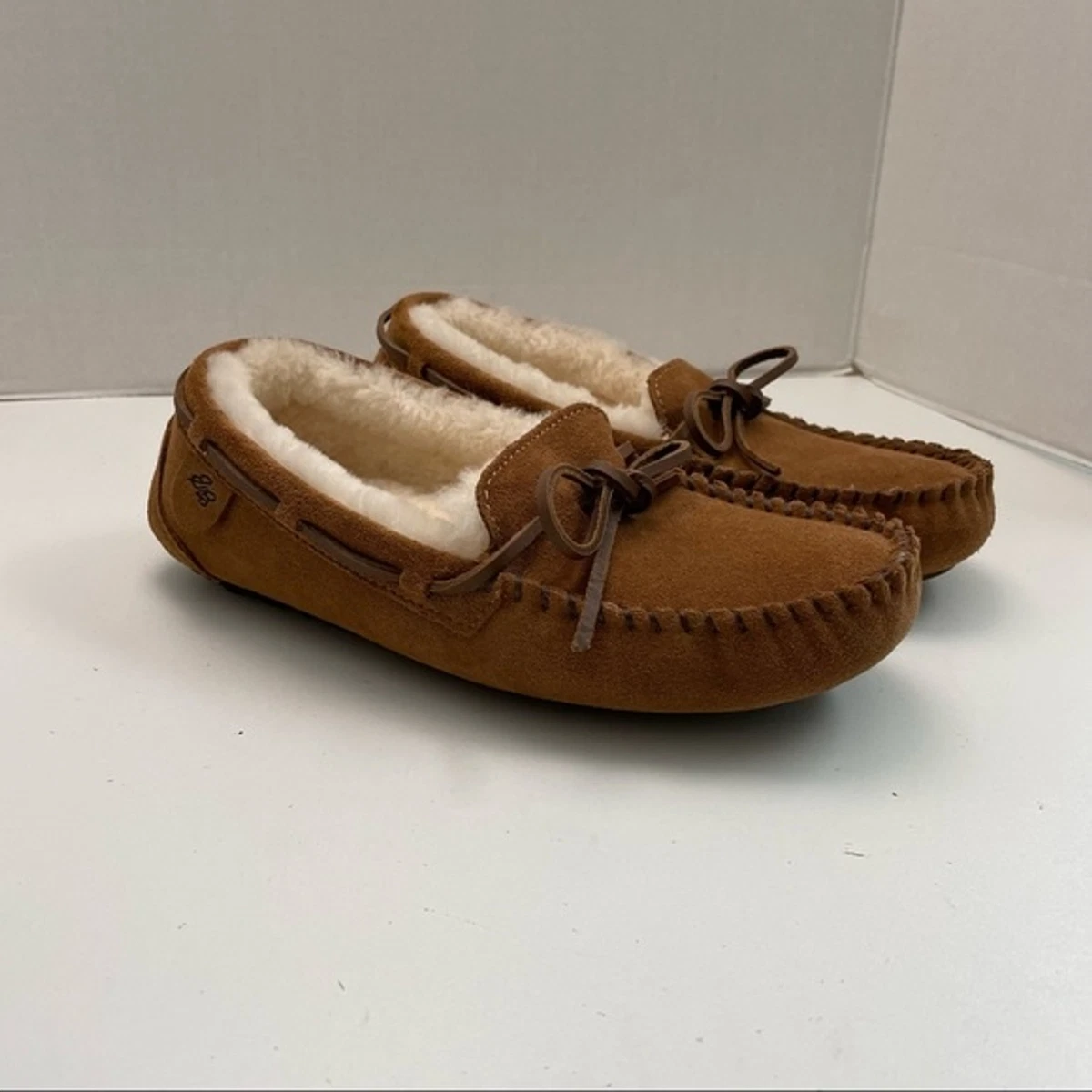 Eddie bauer shearling best sale slippers