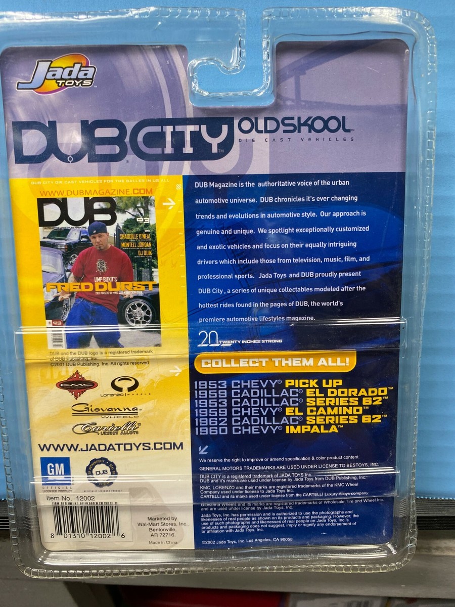 1/64 JADA DUB CITY OLDSKOOL 1959 CHEVROLET EL CAMINO CANDY ORANGE