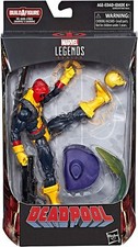 LAST ONE Hasbro X-MEN Marvel Legends Series 6 DEADPOOL WITH HAT AF SAURON BAF