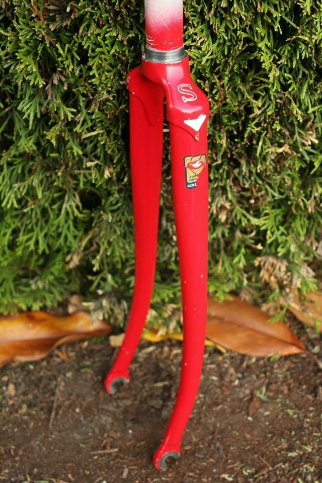 Sannino Pista Columbus Steel Track Fork - 700c, 1" Threaded, 169mm Steertube - Image 4 of 4