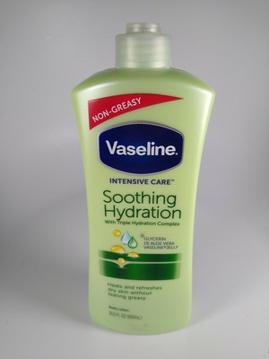 vaseline soothing hydration