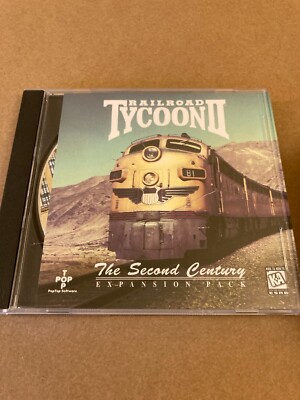 Railroad Tycoon II: The Second Century (PC, 1999) CD-ROM