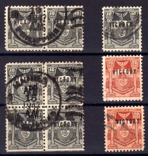 PHILIPPINES 1945 VICTORY 10p & 20p USED SELECTION SG 620 621