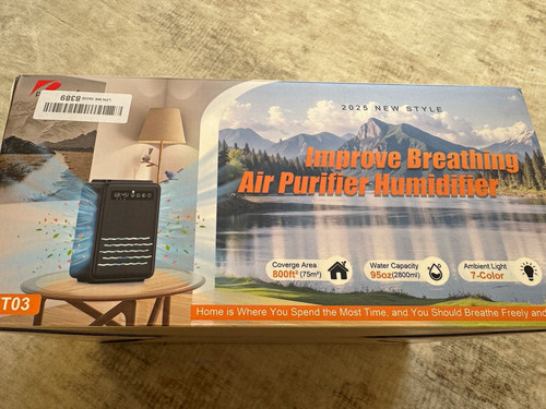 pancellent XT03 Tabletop Dehumidifier 2800ml 800mL/Day Alexa Sleep Timer