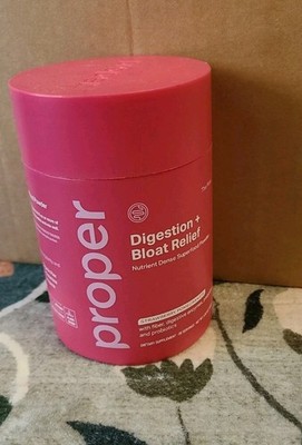 Proper, The Pinks Digestion and Bloat Relief. Drink Mix with Gut Health Probi