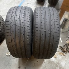 245/35/ZR20 (91y) Pirelli P Zero  Tread 5/6 mm Matching Pad No Repairs X2 ￼
