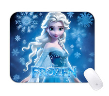 Frozen Queen Snow Desk Mat Cute Kids Gaming Mouse Pad