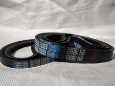 2PC NEW FIT FOR toothed V-belt rubber belt 17...