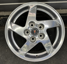 16 Pontiac 5 Spoke Polished Rim Qp1 Fits 02 03 04 Pontiac Grand Prix Oem Wheel