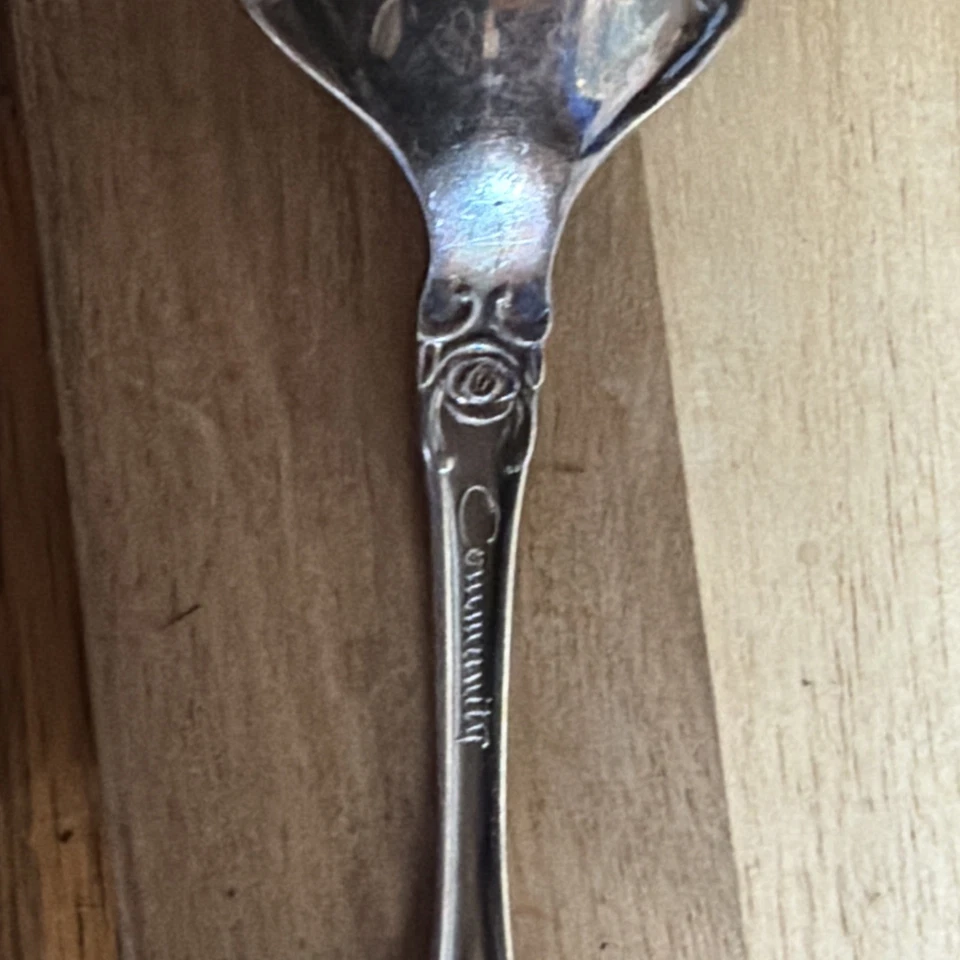 Juego de cubiertos Community CORONATION plateado servicio para 8 + extras 53 piezas EXC Foto 2 de 4