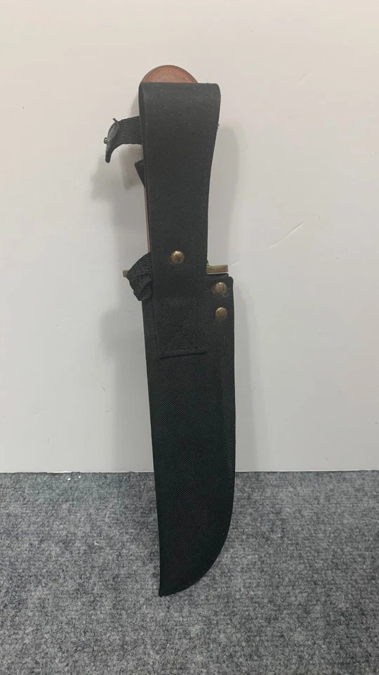 14in Winchester Hunting Knife with Sheath Made In USA - Image 2 of 4