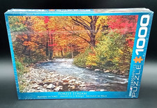 New  Eurographics Forest Stream 1000 Piece Jigsaw Puzzle 19 1/4 x 26 5/8"