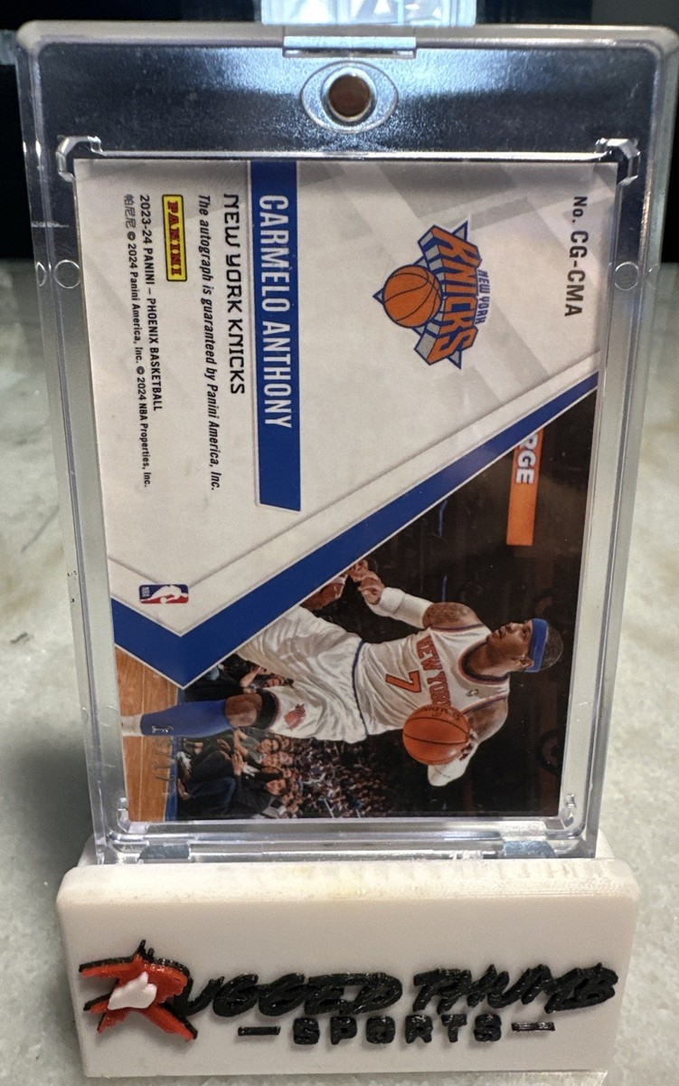 2023-24 Panini Phoenix - Calligraphy Carmelo Anthony #CG-CMA