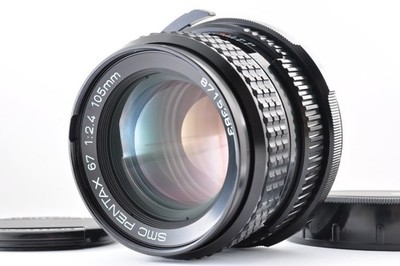 Late Model Pentax 67 SMC 105mm f2.4 Lens For 6x7 67 II From JAPAN