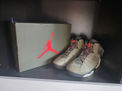 Nike Air Jordan 6 Travis Scott in Kaktusgreen