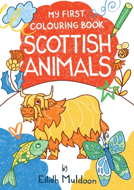 My First Colouring Book: Scottish Animals by Eilidh Muldoon (Paperback Book) - Image 6