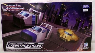 Transformers Cybertron Chase Dramatic Capture Series Box Set Takara TOMY New